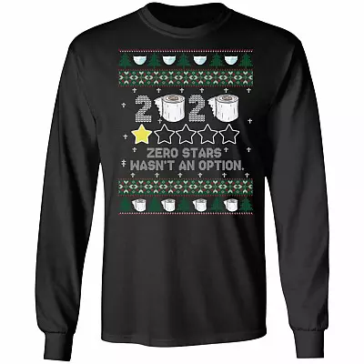 4VT. 2020 Zero Stars Ugly, Black, Long Sleeve