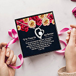 7MH. HPBD (Message Card Forever Love Necklace (Silver) 5