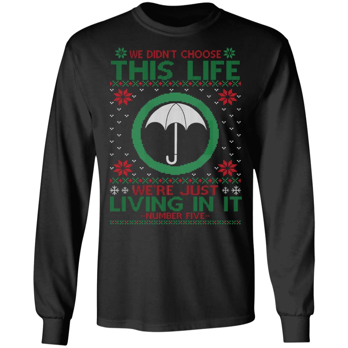 1. Living In It(5), Black, Long Sleeve