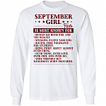 5. Girl Facts 9 (4), White, Long Sleeve