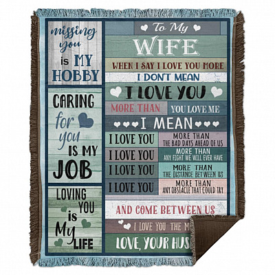 Woven Blanket - 50x60