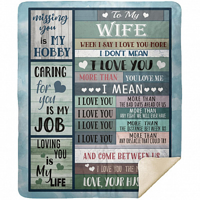 Premium Mink Sherpa Blanket - 50x60