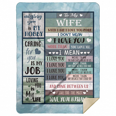 Premium Mink Sherpa Blanket - 60x80