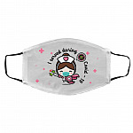 I Served During Covid 19, White, Cloth Face Cover – Medium/Large I Served During Covid 19, White, Cloth Face Cover – Medium/Large