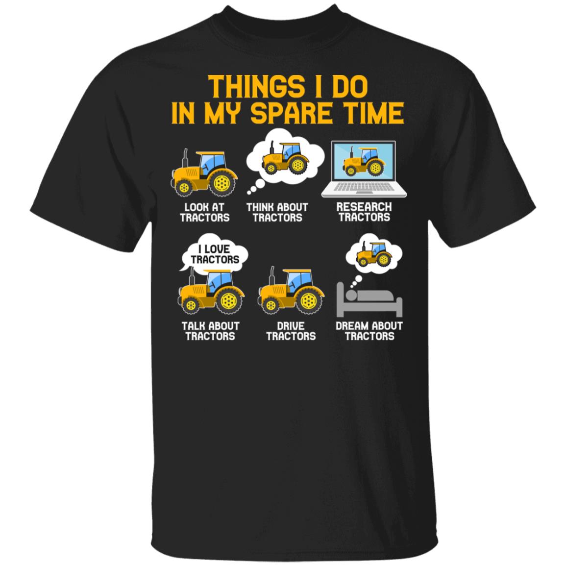 Things I Do In My Spare Time Tractor Farmer Youth T-Shirt - Funny Tractor Driver Youth Tee Shirt, Black, Youth T-Shirt Things I Do In My Spare Time Tractor Farmer Youth T-Shirt - Funny Tractor Driver Youth Tee Shirt, Black, Youth T-Shirt