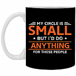 Black MUG Template ONLY, Black, 11 oz. White Mug