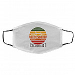 Cycologist Mask, White, Cloth Face Cover – Medium/Large Cycologist Mask, White, Cloth Face Cover – Medium/Large