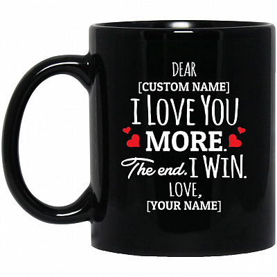 11 oz. Black Mug
