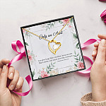 73 HG_ Only An Aunt (3) Forever Love Necklace (Gold) 5