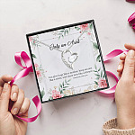 73 HG_ Only An Aunt (3) Forever Love Necklace (Silver) 5