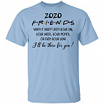 2020 Friends TV Show, Light Blue, Unisex T-Shirt