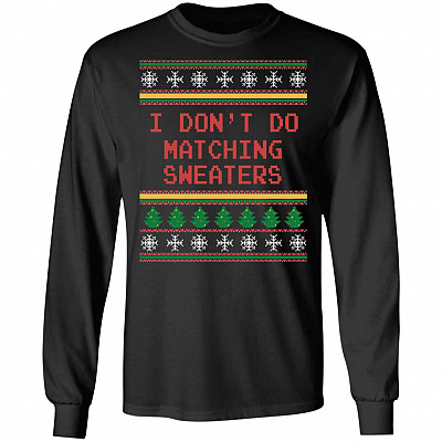 Matching Couple Sweatshirts, Black, Long Sleeve