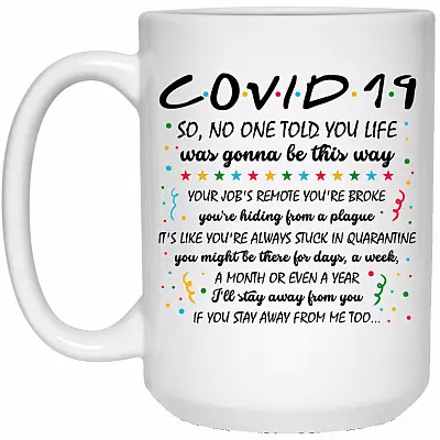15 oz. White Mug