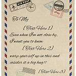 4KT. Letter To My_Personalized, White, VPS Cozy Plush Fleece Blanket - 30x40 4KT. Letter To My_Personalized, White, VPS Cozy Plush Fleece Blanket - 30x40