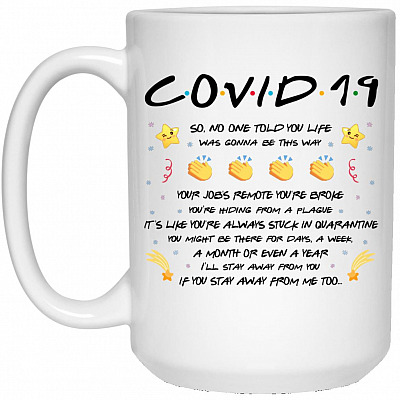 15 oz. White Mug
