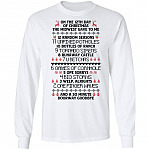 12 Days Hoodie, White, Long Sleeve