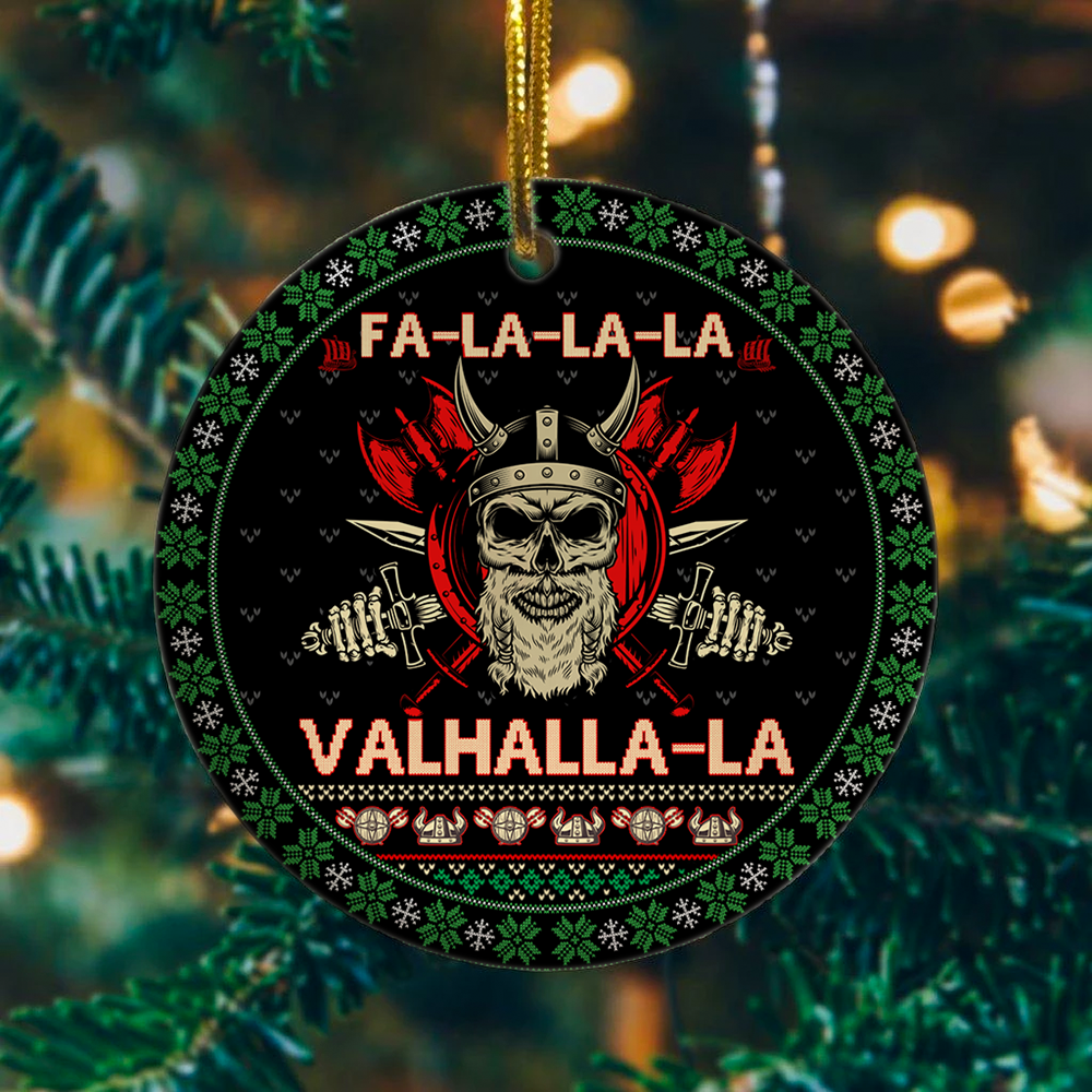 3KT. Falala Valhalla Viking Ornament mk