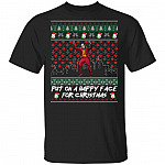 Joker Christmas Shirt, Black, Unisex T-Shirt