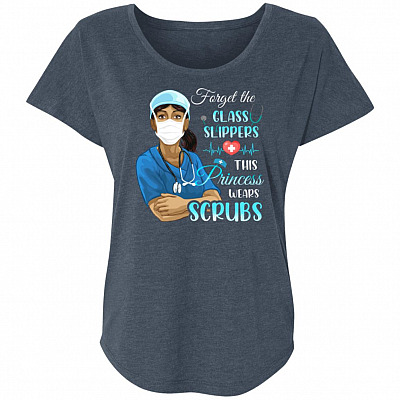 Ladies Triblend Dolman Sleeve