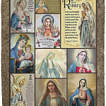 Mary Woven Blanket, White, Cozy Plush Fleece Blanket - 50x60