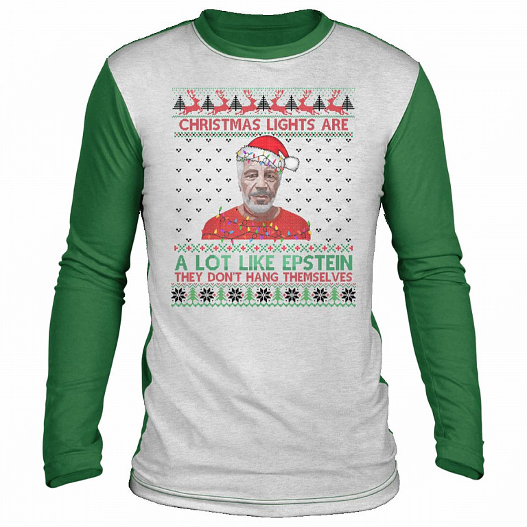 Jeffrey Epstein Sweater | Christmas 