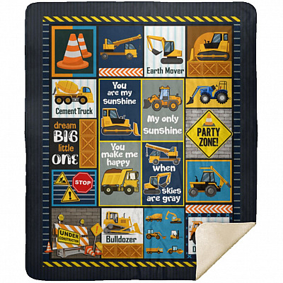 Premium Mink Sherpa Blanket - 50x60