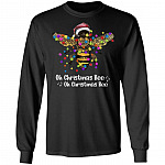 Oh Christmas Bee Oh Christmas Hoodie, Black, Long Sleeve