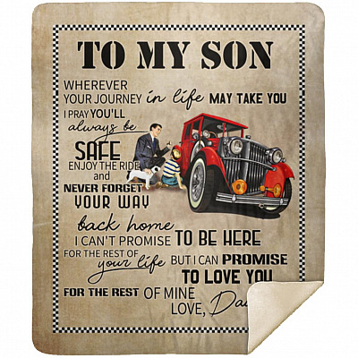 Premium Mink Sherpa Blanket - 50x60