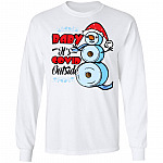 Baby It's Covid Outside, White, Long Sleeve Baby It's Covid Outside, White, Long Sleeve