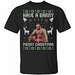 Have A Barry Merry Christmas T-Shirt, Black, Unisex T-Shirt Have A Barry Merry Christmas T-Shirt, Black, Unisex T-Shirt