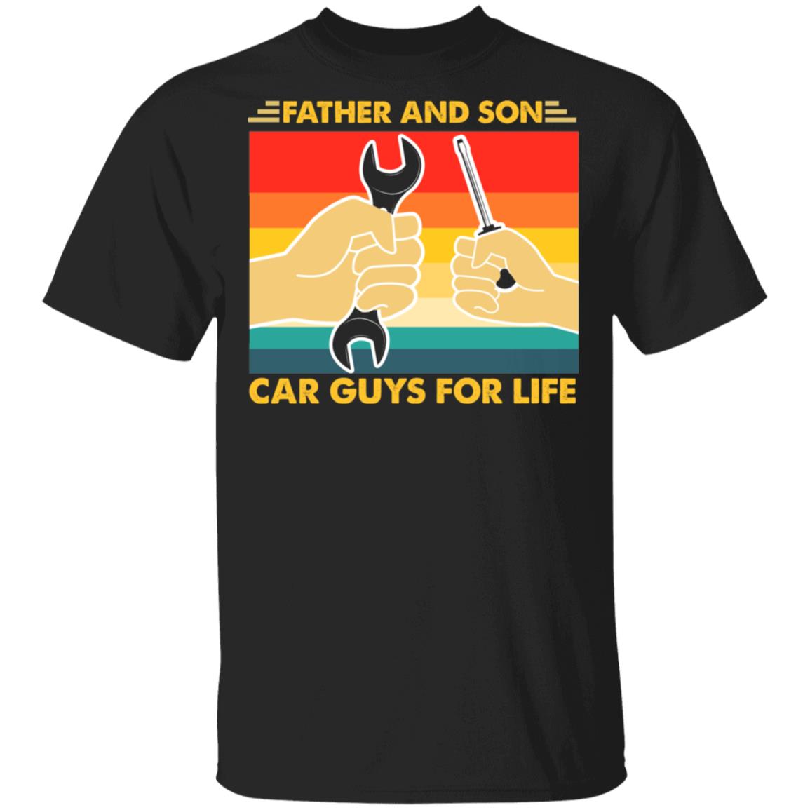 Father And Son Car Guys For Life T-Shirt, Black, Unisex T-Shirt Father And Son Car Guys For Life T-Shirt, Black, Unisex T-Shirt