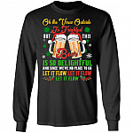 Oh The Virus Outside Is Frightful, Black, Long Sleeve