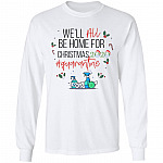 We'll Be Home Hoodie, White, Long Sleeve