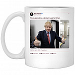 Boris Johnson, White, 11 oz. White Mug