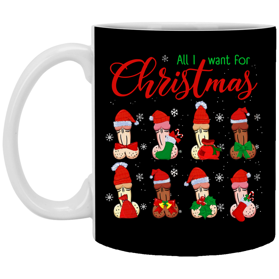 Black MUG Template ONLY, Black, 11 oz. White Mug