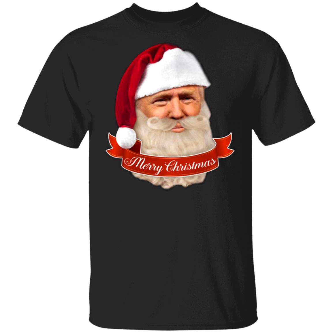 Santa Trump Shirt, Black, Unisex T-Shirt Santa Trump Shirt, Black, Unisex T-Shirt