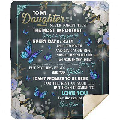 Premium Mink Sherpa Blanket - 50x60