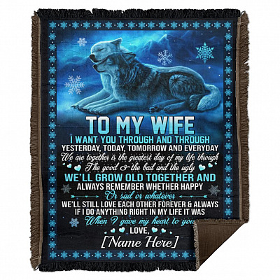 Woven Blanket - 50x60