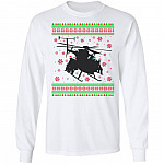 Night Stalker Hoodie, White, Long Sleeve