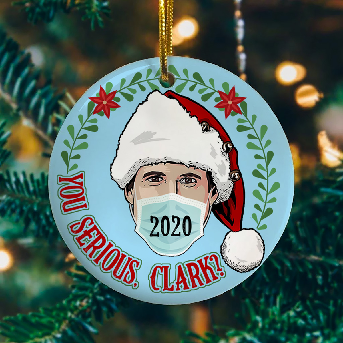 8VT. UU TIEN You Serious Clark ornament mockup3