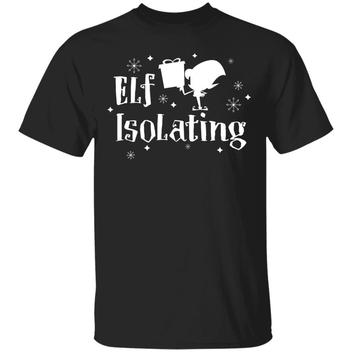 Elf Isolating T-Shirt – Funny Elf Shirt, Black, Unisex T-Shirt Elf Isolating T-Shirt – Funny Elf Shirt, Black, Unisex T-Shirt