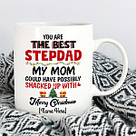 Personalized You Are The Best Stepdad Mug mk1