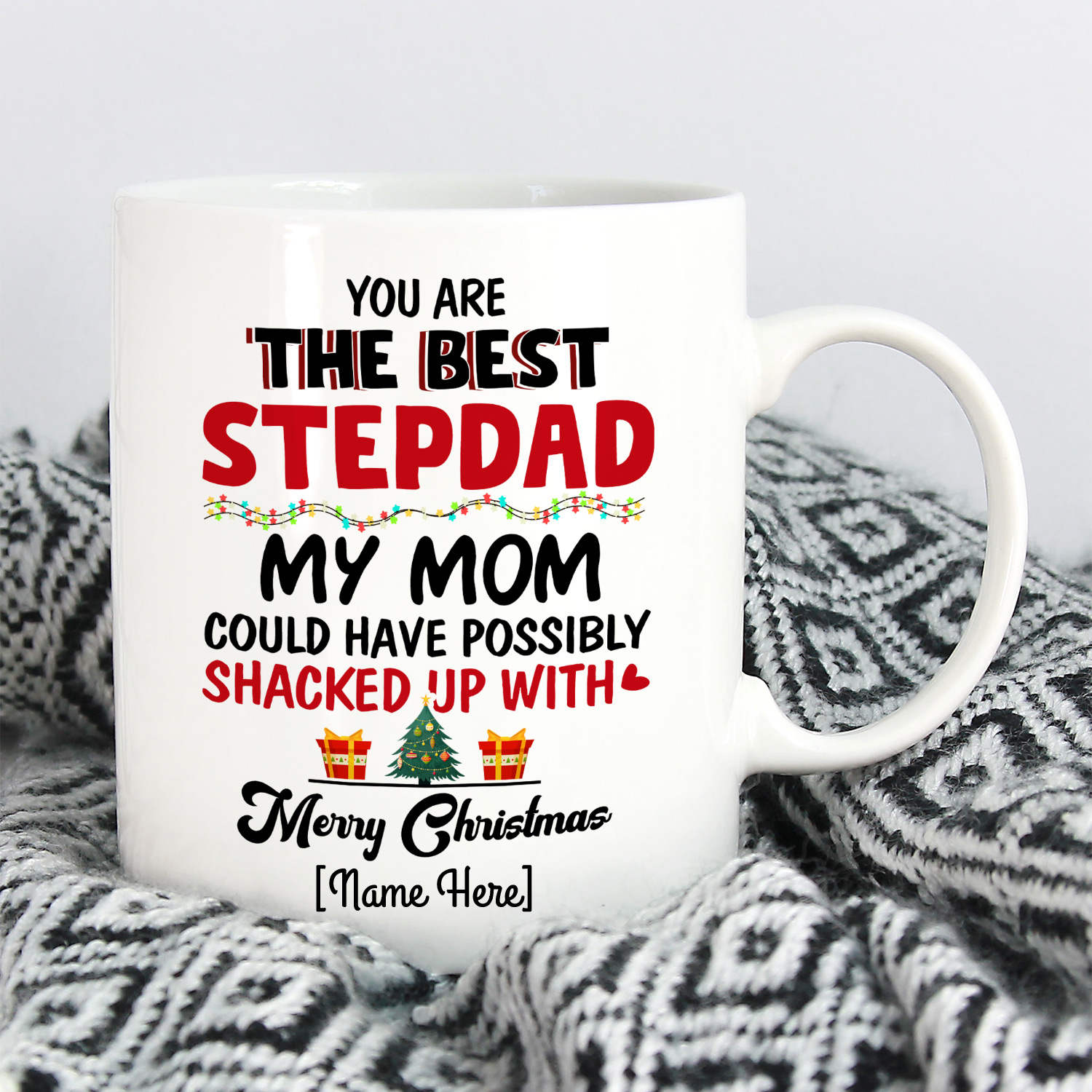 Personalized You Are The Best Stepdad Mug mk1