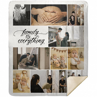 Premium Mink Sherpa Blanket - 50x60