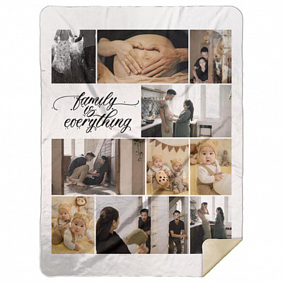 Premium Mink Sherpa Blanket - 60x80