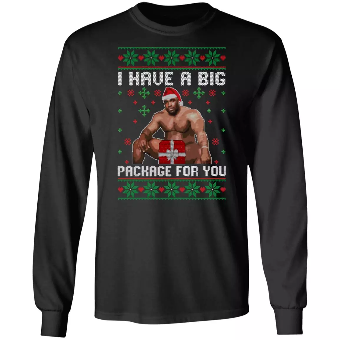I Have A Big Package For You Hoodie, Black, Long Sleeve I Have A Big Package For You Hoodie, Black, Long Sleeve