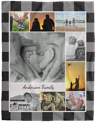 Cozy Plush Fleece Blanket - 60x80