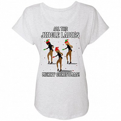 Ladies Triblend Dolman Sleeve