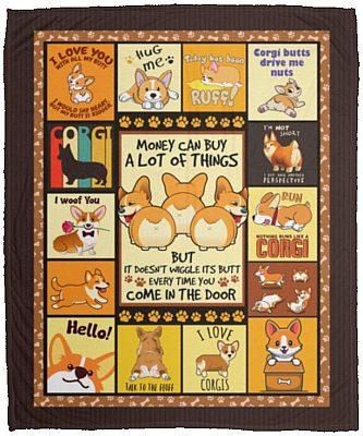 Money Can Buy A Lot Of Things, White, Cozy Plush Fleece Blanket - 50x60