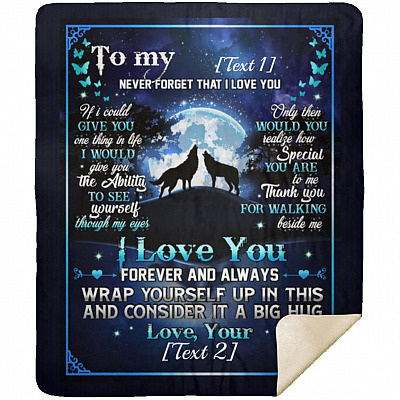 Premium Mink Sherpa Blanket - 50x60